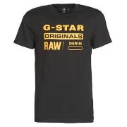 T-shirt Korte Mouw G-Star Raw COMPACT JERSEY O