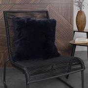 Kussens Today Coussin 45/45 fausse fourrure WINTER SPIRIT Navy Badi