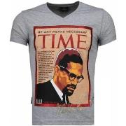 T-shirt Korte Mouw Local Fanatic Malcolm X