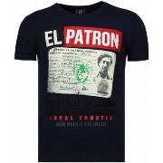 T-shirt Korte Mouw Local Fanatic El Patron Narcos Billionaire