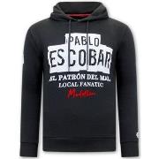 Sweater Local Fanatic Hoodie Print Pablo Escobar