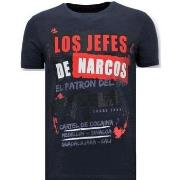 T-shirt Korte Mouw Lf Los Jefes De Narcos