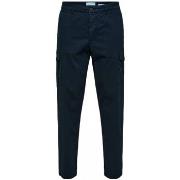 Broeken Selected Slim Tapered Wick 172 Cargo Pants - Dark Sapphire