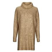 Korte Jurk Vila VICILIA ROLLNECK L/S KNIT TUNIC/SU