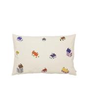 Kerst decoraties Broste Copenhagen CUSHION COVER 'HOUSE' COTTON