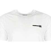 T-shirt Korte Mouw Les Hommes UHT214 700P | Typography T-Shirt