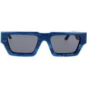 Zonnebril Leziff Occhiali da Sole Miami M4939 C07 Marmo Blu