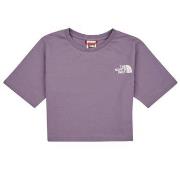T-shirt Korte Mouw The North Face Girl?s S/S Crop Simple Dome Tee