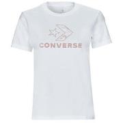 T-shirt Korte Mouw Converse FLORAL STAR CHEVRON