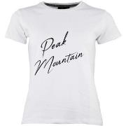 T-shirt Korte Mouw Peak Mountain T-shirt manches courtes femme ATRESOR