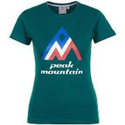 T-shirt Korte Mouw Peak Mountain T-shirt manches courtes femme ACIMES