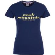 T-shirt Korte Mouw Peak Mountain T-shirt manches courtes femme ACOSMO