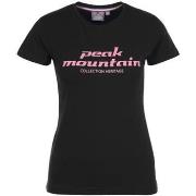 T-shirt Korte Mouw Peak Mountain T-shirt manches courtes femme ACOSMO