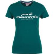 T-shirt Korte Mouw Peak Mountain T-shirt manches courtes femme ACOSMO