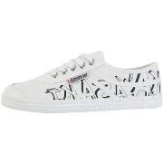 Sneakers Kawasaki Graffiti Canvas Shoe 1002 White