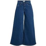 Broeken Object Jeans Moji Wide - Medium Blue Denim