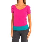 T-shirt Korte Mouw Zumba Z1T00321-ROSA