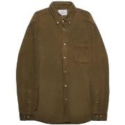 Overhemd Lange Mouw Portuguese Flannel Lobo Shirt - Olive