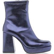 Enkellaarzen Vinyl Shoes Boots / laarzen vrouw blauw