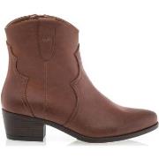 Enkellaarzen Vinyl Shoes Boots / laarzen vrouw bruin