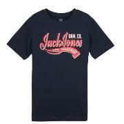 T-shirt Korte Mouw Jack &amp; Jones JJELOGO TEE SS NECK 2 COL JNR