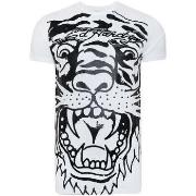 T-shirt Korte Mouw Ed Hardy Big-tiger t-shirt