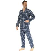 Pyjama's / nachthemden Christian Cane PYJAMA BLEU DORIAN