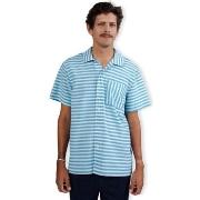 Overhemd Lange Mouw Brava Fabrics Stripes Shirt - Blue