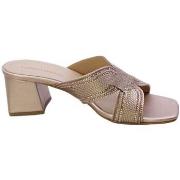 Sandalen Tsakiris Mallas Mules Donna Rosato Silvia-778