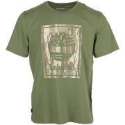 T-shirt Korte Mouw Timberland Camo Short Sleeve Tee