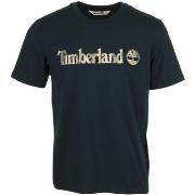 T-shirt Korte Mouw Timberland Camo Linear Logo Short