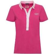 Polo Shirt Korte Mouw Husky hs23bedpc34co295-mia-c319-f40 pink
