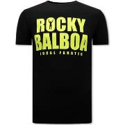 T-shirt Korte Mouw Local Fanatic Rocky Balboa