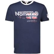 T-shirt Korte Mouw Geographical Norway SY1450HGN-Navy