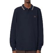 Polo Shirt Korte Mouw Fred Perry Fp Ls Twin Tipped Shirt