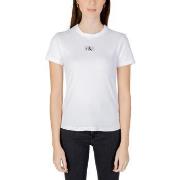 T-shirt Korte Mouw Calvin Klein Jeans WOVEN LABEL RIB J20J222687