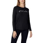 T-Shirt Lange Mouw Blauer SCRITTA IN STRASS 22WBLDH01370 006411