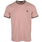 T-shirt Korte Mouw Fred Perry Twin Tipped