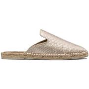 Espadrilles Paez Mule W - Vegan Leather Snake Gold