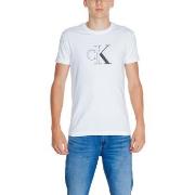 Polo Shirt Lange Mouw Calvin Klein Jeans OUTLINE MONOLOGO TEE J30J3256...