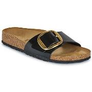 Slippers BIRKENSTOCK Madrid Big Buckle BF Patent Black Gold