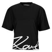 T-shirt Korte Mouw Karl Lagerfeld KARL SIGNATURE HEM T-SHIRT