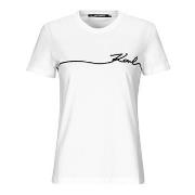 T-shirt Korte Mouw Karl Lagerfeld SEASONAL LOGO T-SHIRT