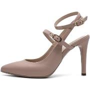 Pumps NeroGiardini Nappa Pandora Rosa Tpu Dimona Lady Naturale