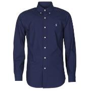 Overhemd Lange Mouw Polo Ralph Lauren CHEMISE AJUSTEE EN POPLINE DE CO...