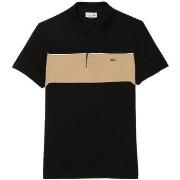 T-shirt Lacoste Colour Block Polo Shirt Black/Beige