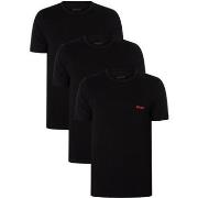 Pyjama's / nachthemden BOSS 3-Pack Lounge Logo Crew T-Shirt