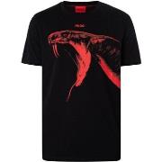 T-shirt Korte Mouw BOSS Dikobra grafisch T-shirt