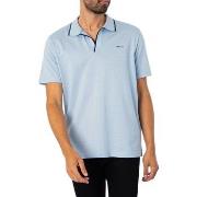 Polo Shirt Korte Mouw Gant Poloshirt Met Kantelkraag