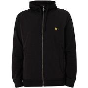 Sweater Lyle &amp; Scott Hybride hoodie met rits